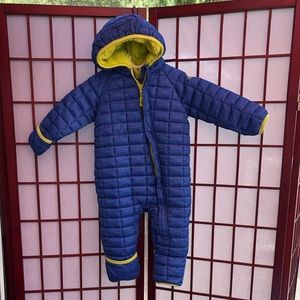 Baby snow bodysuit